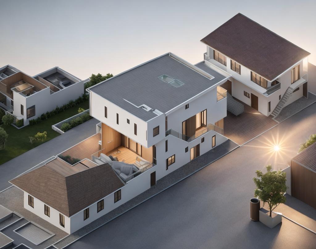 7 unit apartment building addition to an existing home through Senate Bill 9 two-unit development and ADU provision in Torrance South California by YDS Architects