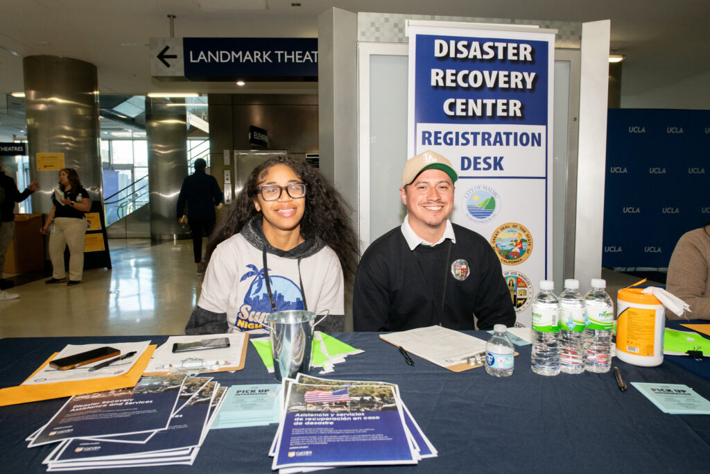 Local Assistance & Disaster Recovery Center Local Assistance & Disaster Recovery Center open to the public at the UCLA Research Park West